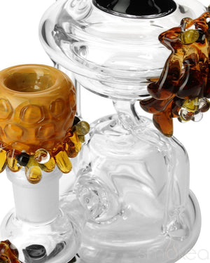 Empire Glassworks Mini Beehive Recycler - SMOKEA