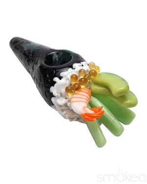 Empire Glassworks Shrimp Handroll Pipe - SMOKEA
