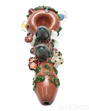 Empire Glassworks Small Hootie's Forest Spoon Pipe - SMOKEA