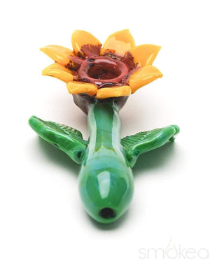 Empire Glassworks Sunflower Sherlock Pipe