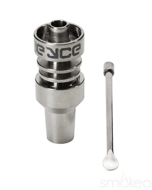 Eyce 10mm Titanium Replacement Domeless Nail & Poker Tool - SMOKEA