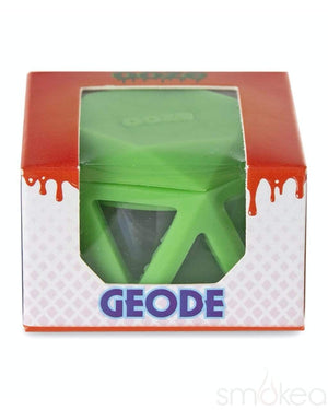 Ooze Geode Silicone & Glass Storage Jar