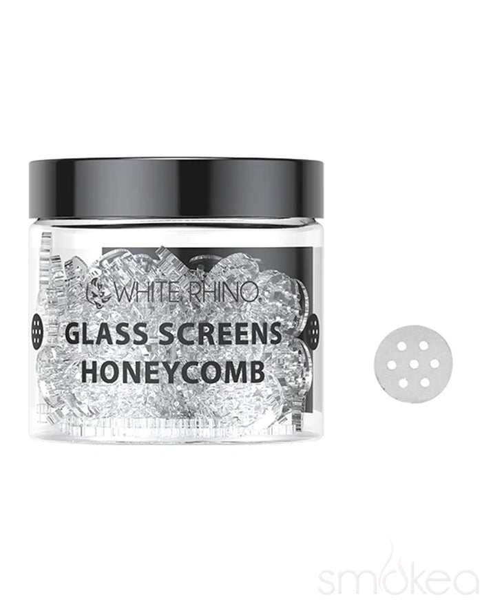 White Rhino Glass Honeycomb Screen