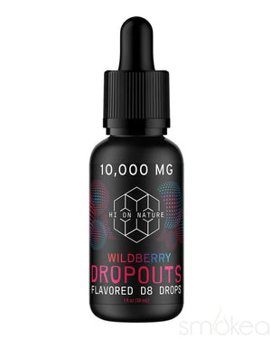 Hi On Nature 10000mg Delta 8 Dropouts - Wildberry