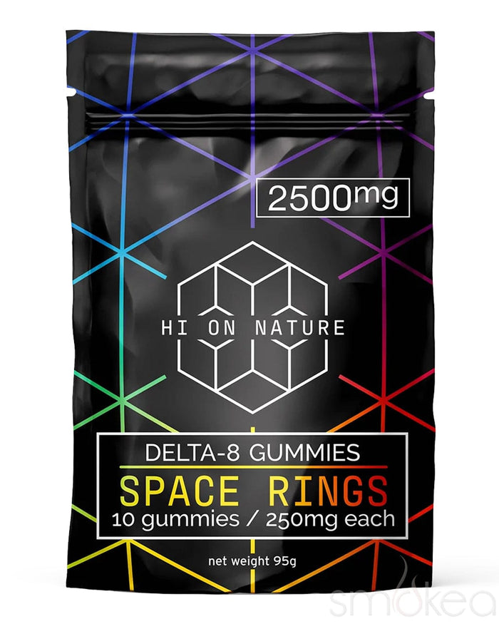 Hi On Nature 2500mg Delta 8 Space Rings Gummies