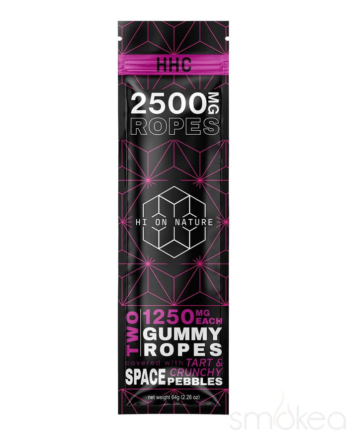 Hi On Nature 2500mg HHC Gummy Ropes