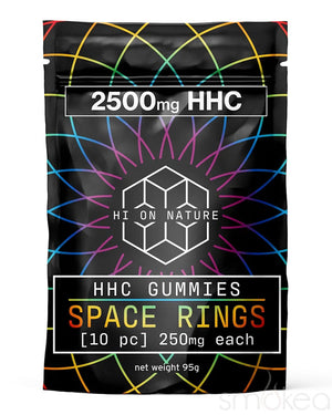 Hi On Nature 2500mg HHC Space Rings Gummies (10-Pack)