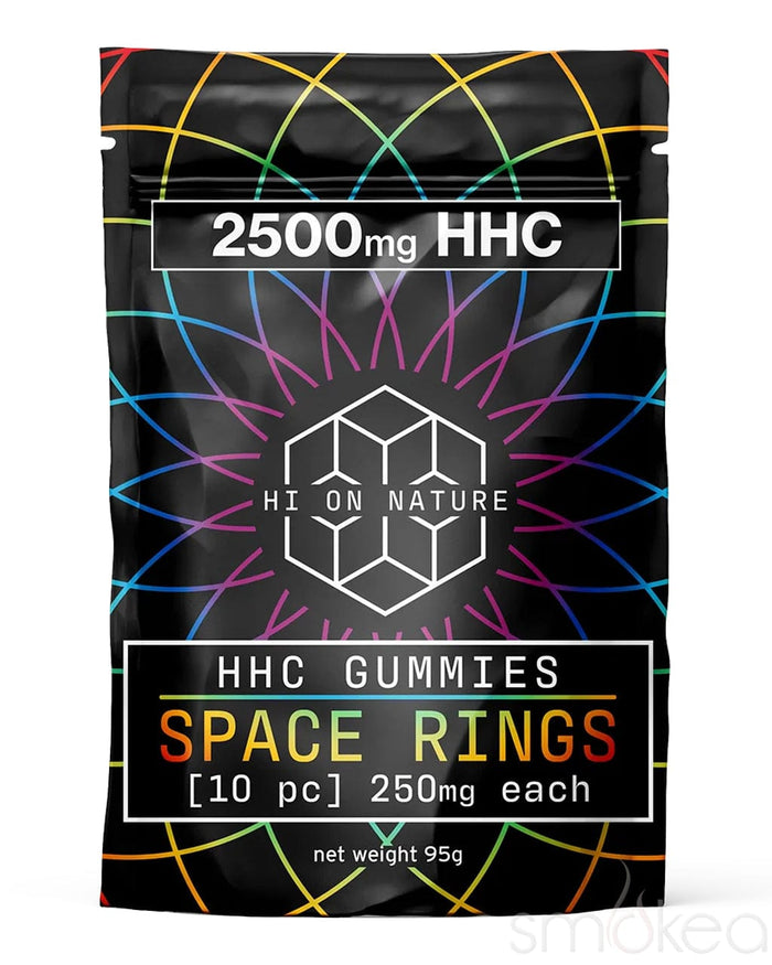 Hi On Nature 2500mg HHC Space Rings Gummies