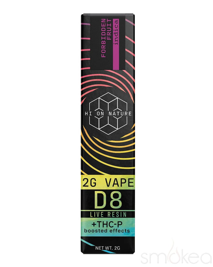 Hi On Nature 2g Delta 8 + THCP Live Resin Vape - Forbidden Fruit