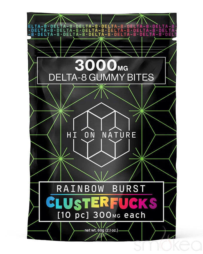 Hi On Nature 3000mg Delta 8 Clusterfucks Gummy Bites