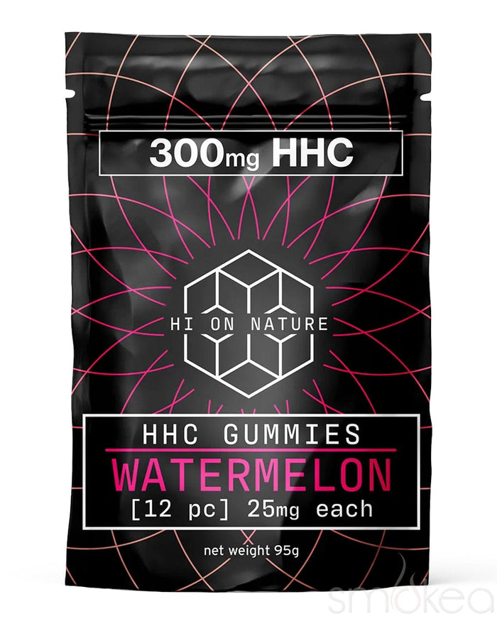 Hi On Nature 300mg HHC Watermelon Gummies