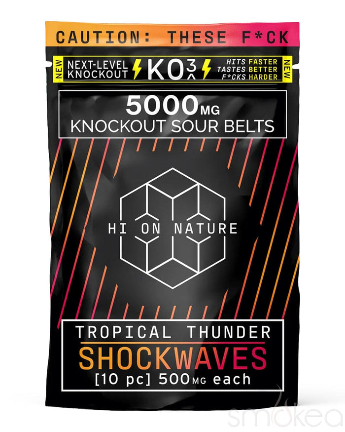 Hi On Nature 5000mg KO3 Knockout Shockwaves - Tropical Thunder