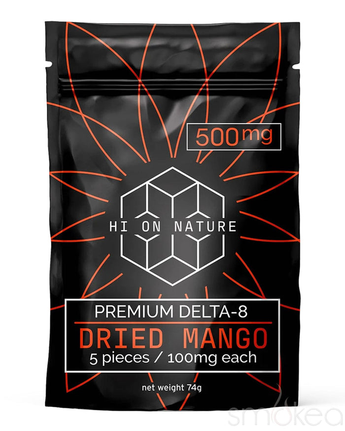 Hi On Nature 500mg Delta 8 Dried Mango Fruit