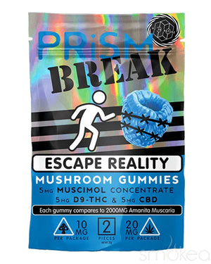 Hi On Nature Prism Break Mushroom Gummies - Blue Razz 2 Pack
