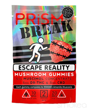 Hi On Nature Prism Break Mushroom Gummies - Strawberry 2 Pack