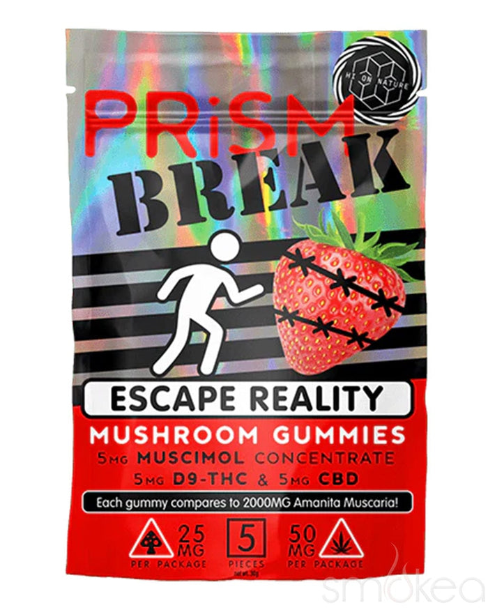 Hi On Nature Prism Break Mushroom Gummies - Strawberry