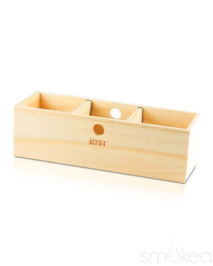 RYOT Beech Lid Storage Jars Box