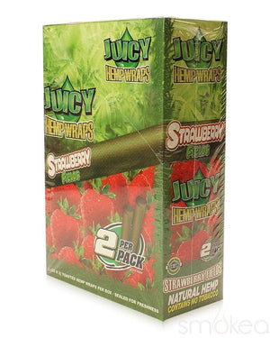 Juicy Natural Hemp Flavored Blunt Wraps (2-Pack)