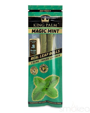 King Palm Slim Magic Mint Pre-Rolled Cones (2-Pack)
