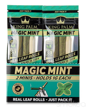 King Palm Mini Magic Mint Pre-Rolled Cones (2-Pack)
