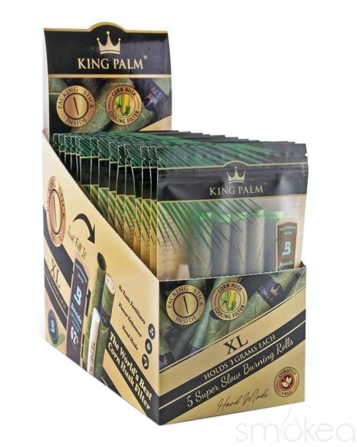 King Palm XL Natural Pre-Rolled Cones (5-Pack)