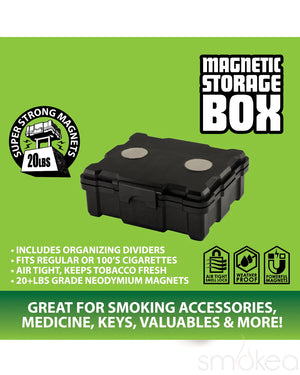 Smokezilla Magnetic Storage Hard Case (4pc Display)