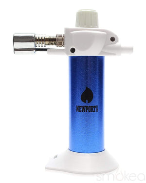 Newport Zero 5.5" Mini Torch Butane Lighter Blue