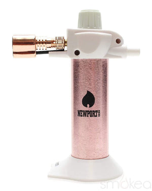 Newport Zero 5.5" Mini Torch Butane Lighter Rose Gold
