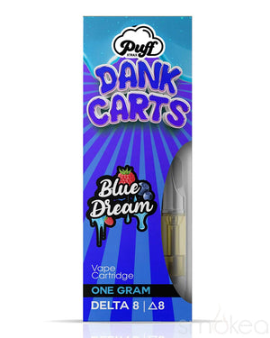 Puff Xtrax Delta 8 Dank Carts Vape Cartridge - Blue Dream