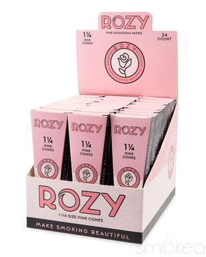 Rozy 1 1/4 Pink Pre-Rolled Cones (6-Pack)