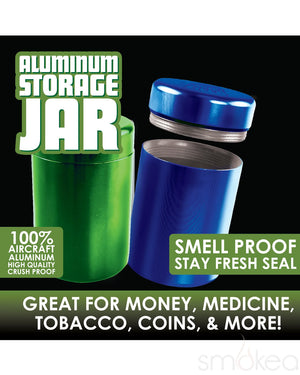 Smokezilla Smell Proof Metal Storage Jar (12pc Display)