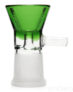 SMOKEA 18mm Glass on Glass Conversion Bowl Green