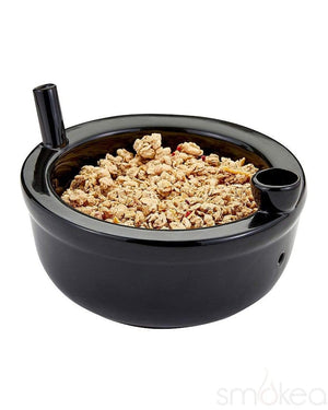 SMOKEA Ceramic Cereal Bowl Pipe