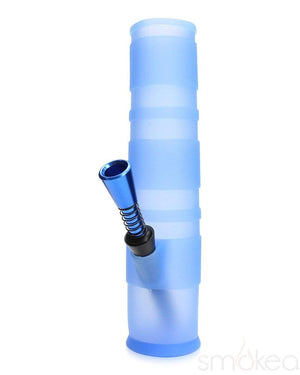 SMOKEA Fold-a-Bowl Silicone Bong Blue
