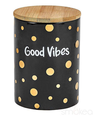 SMOKEA "Good Vibes" Luxury Stash Jar
