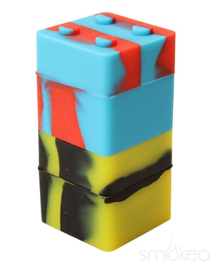 SMOKEA Silicone Non Stick Small Lego Storage Container
