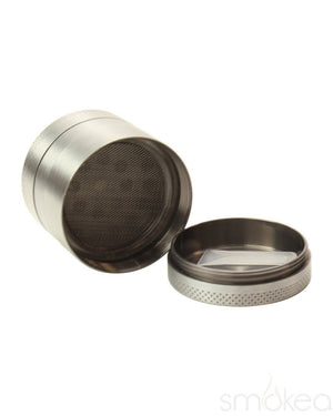 SMOKEA Store Products SMOKEA Silver Leaf 1.5" 4pc Herb Grinder