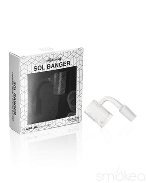 High Society Sol 14mm Etched Quartz Banger