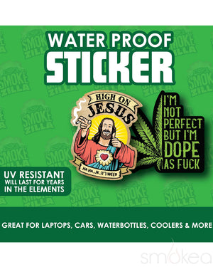 Smokezilla Waterproof Sticker (24pc Display)