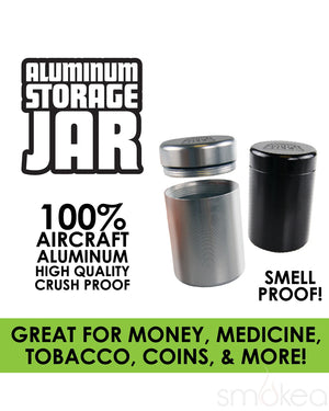 Smokezilla Metal Storage Jar (4pc Display)