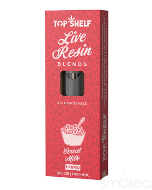 Top Shelf Hemp 2g Live Resin Blend Disposable Vape - Cereal Milk