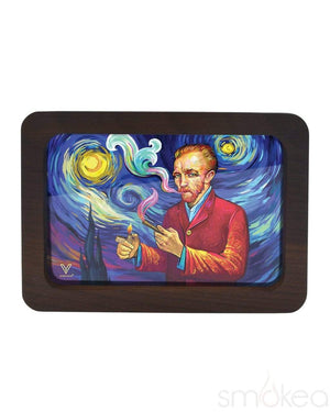 V Syndicate High-Def 3D "Smoky Night" Rolling Tray Small