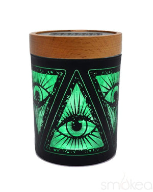 V Syndicate "Illuminati Green" SmartStash Jar Small