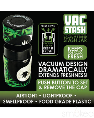 Smokezilla Printed Vacuum Sealed Stash Jar (6pc Display)