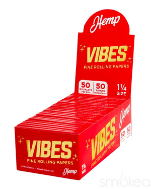 Vibes 1 1/4 Hemp Rolling Papers