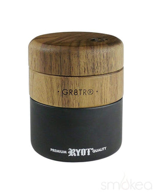 RYOT Wood GR8TR Jar Body Grinder