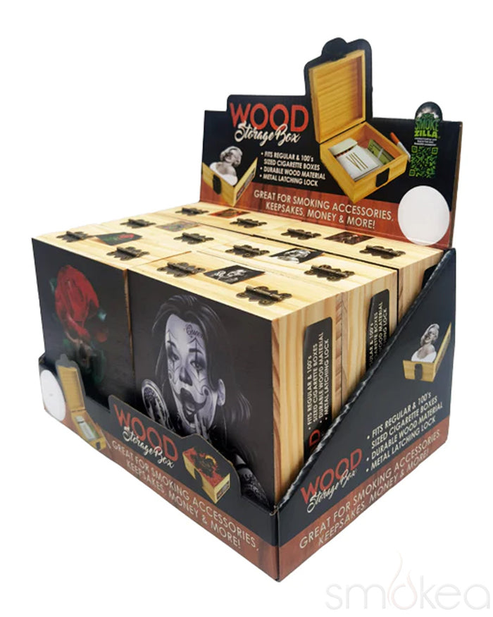 Smokezilla Wood Storage Box (6pc Display)
